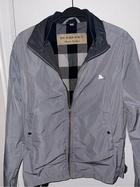 Burberry Men's Charcoal jacket